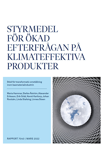 Rapportomslag.
