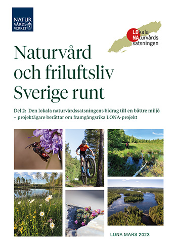 Omslag med 6 stycken bilder till publikation.