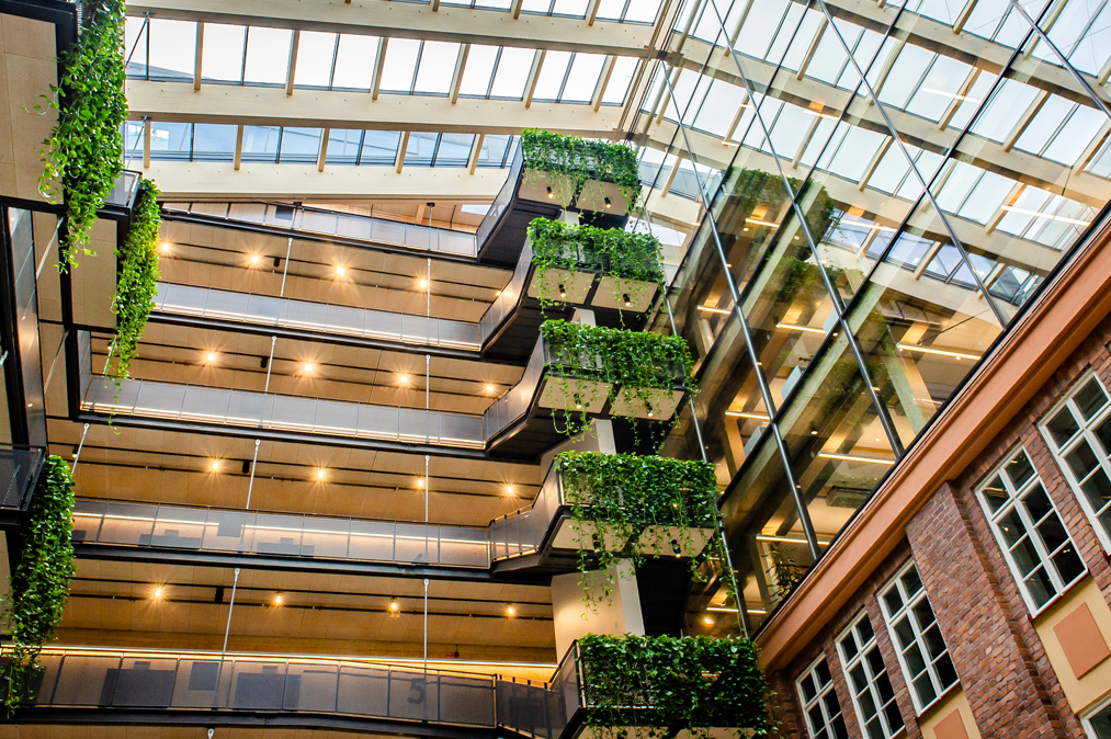 Trapphuset på Naturvårdsverkets kontor i Stockholm
