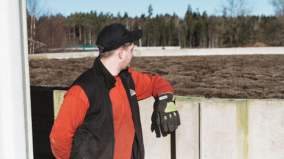 Fotograf: Cecilia Magnusson Emil Karlsson på Fröstorps gård