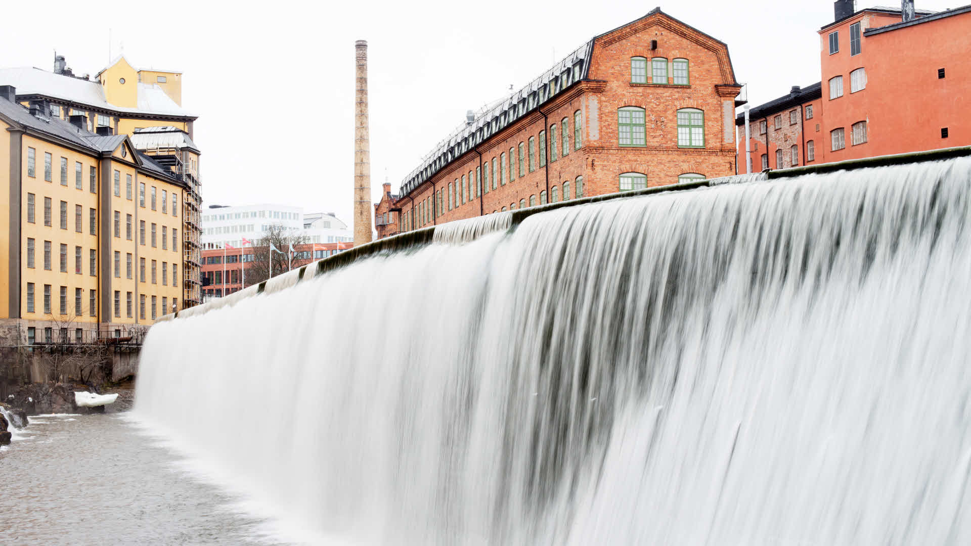 Industri vatten i stad