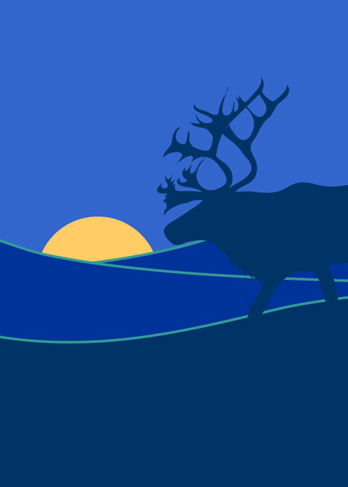 Illustratör: Tobias Flygar Storslagen fjällmiljö
