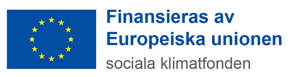 Finansieras av Europeiska unionen – sociala klimatfonden