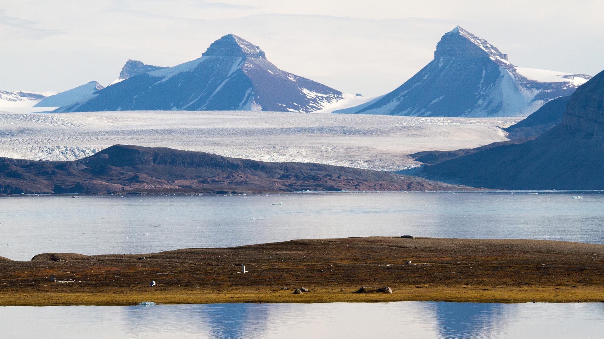 Fotograf: Mark Marissink Kongsfjorden vid Ny-Ålesund, Svalbard