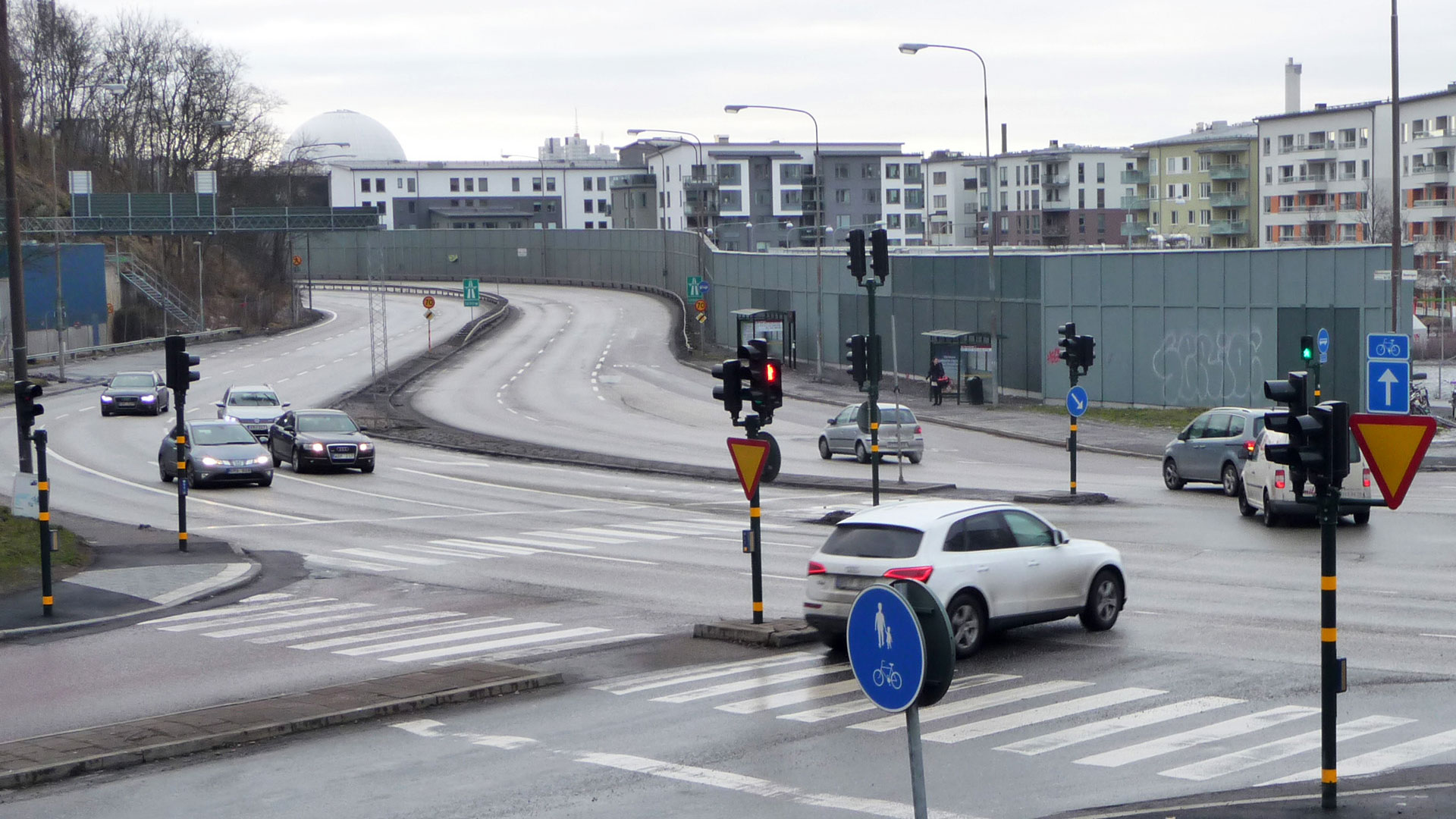 Gatukorsning.